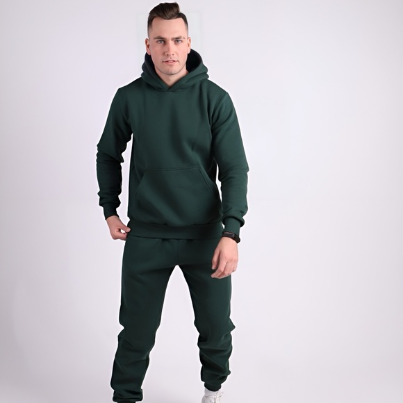 NEW Hoodie & Joggers winter set ❄️ Fleece model. 90% premium Turkish cotton. - Picture 3 of 5